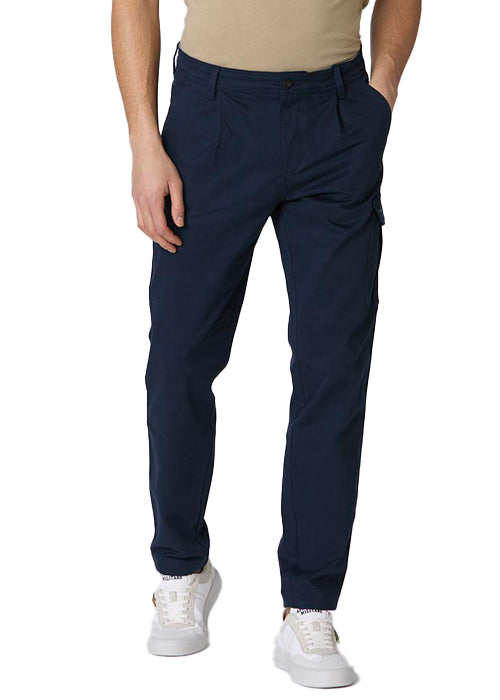 Pantaloni con pinces in gabardina -Aeronautica Militare-