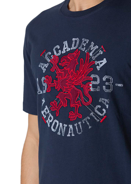 T-shirt ricamata -Aeronautica Militare-