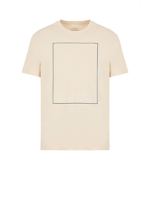 T-shirt regular fit con stampa -Armani Exchange-