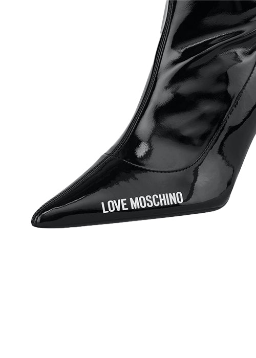 Stivaletti Stretch con Logo -Love Moschino-