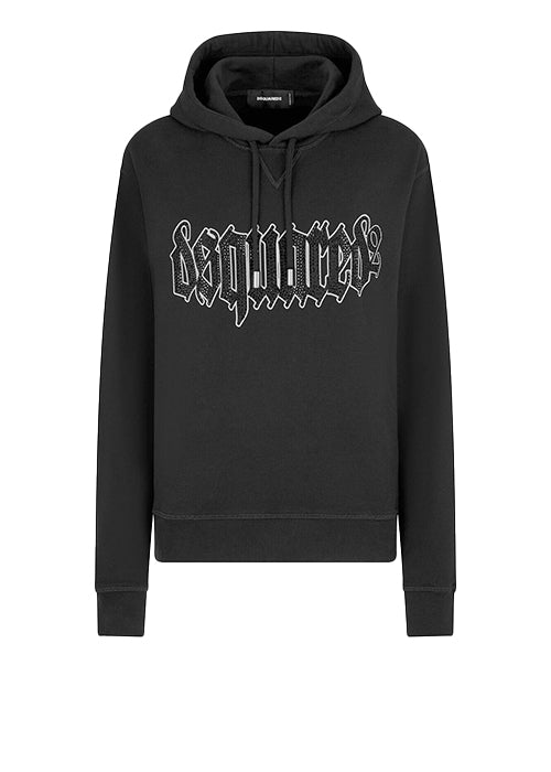D2 Goth Cool Fit Hoodie -Dsquared2-