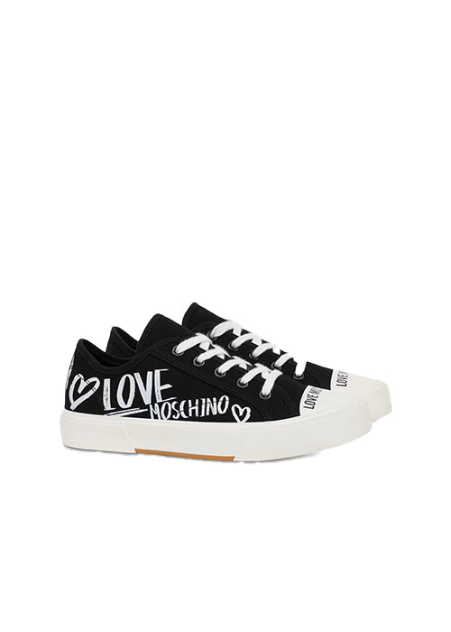 Sneakers in Canvas Pop Love -Love Moschino-