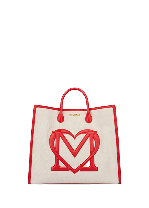 Shopper in Canvas Sporty Love -Love Moschino-