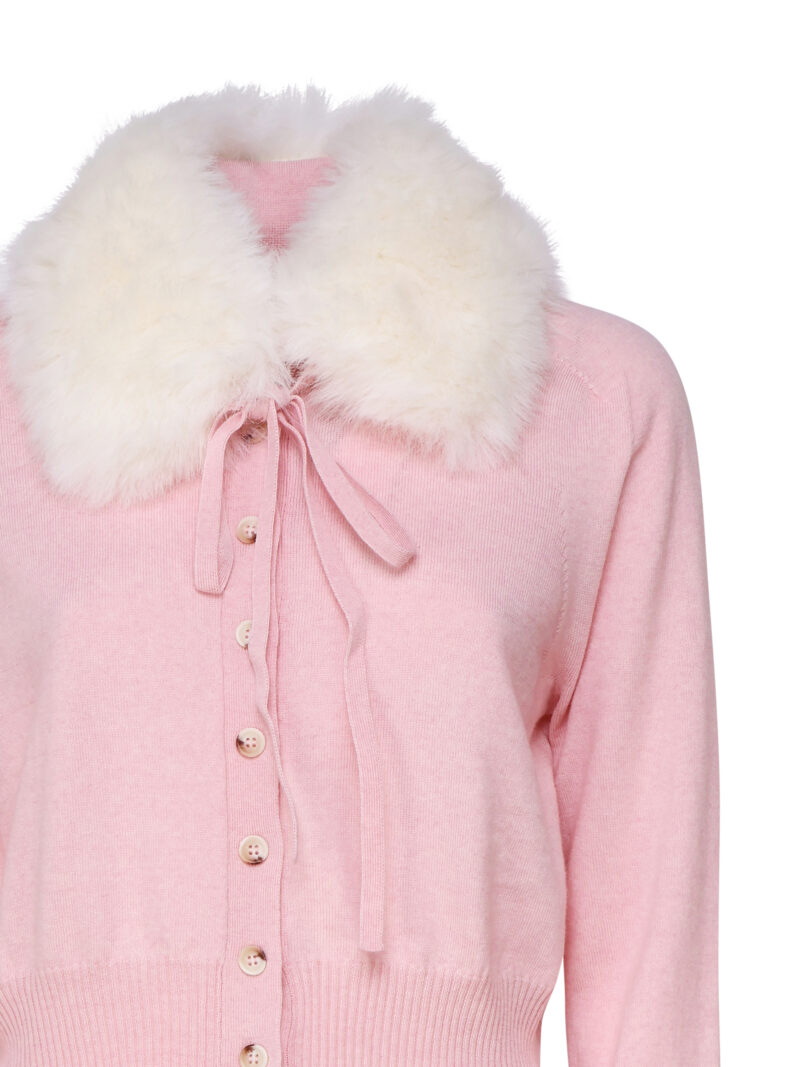 042---sportmax---2422386011600002_1_p SPORTMAX - CARDIGAN IN MAGLIA E PELLICCIA SPORT
