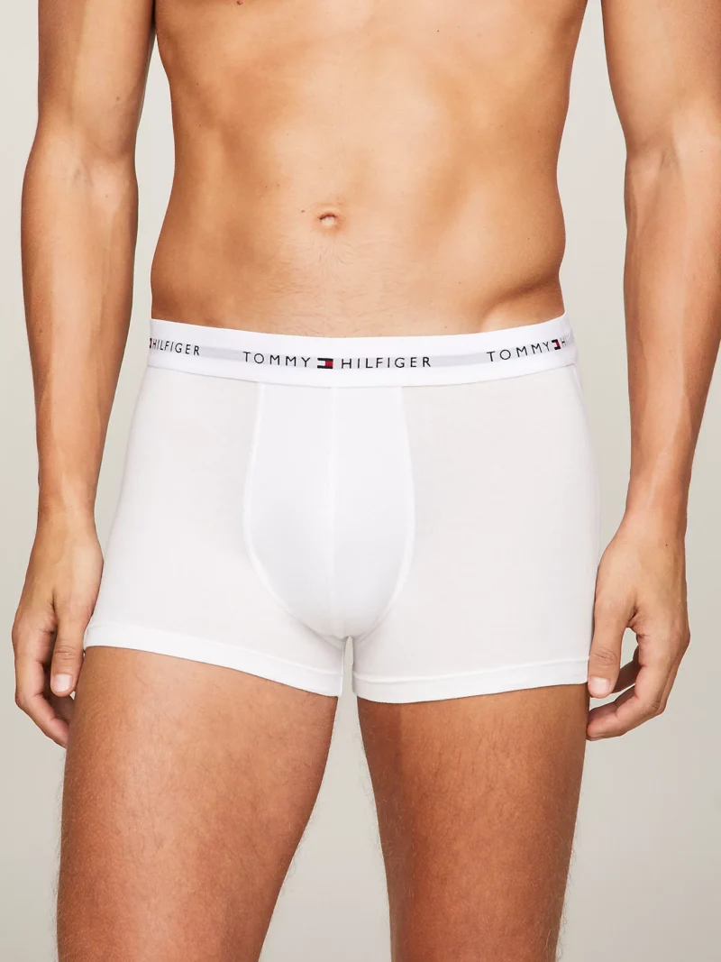 TOMMY HILFIGER - 3 pack boxer aderenti con logo