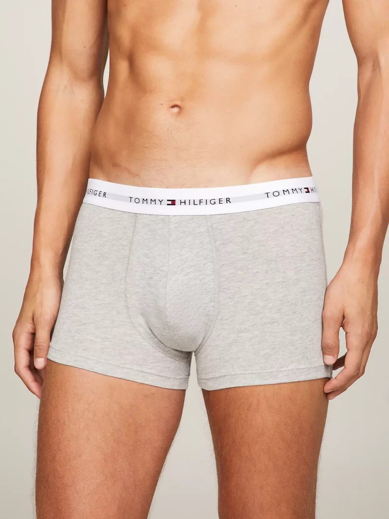 TOMMY HILFIGER - 3 pack boxer aderenti con logo