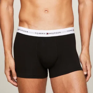 TOMMY HILFIGER - 3 pack boxer aderenti con logo