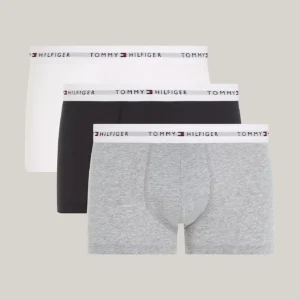 TOMMY HILFIGER - 3 pack boxer aderenti con logo