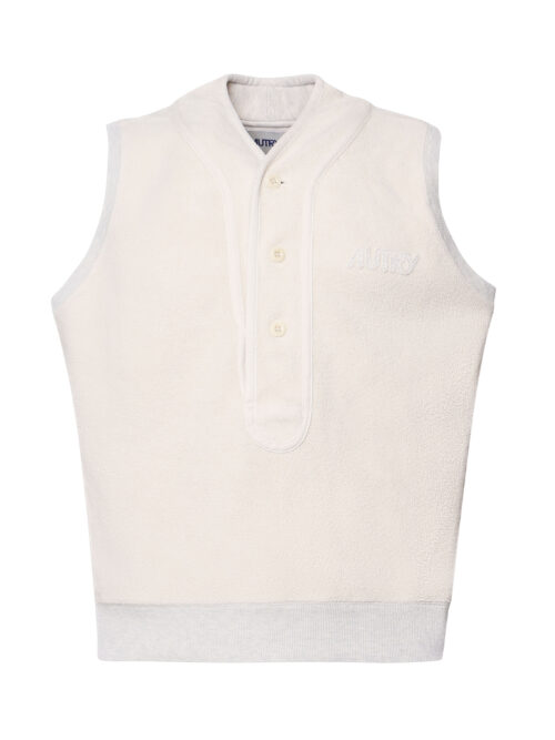 AUTRY GILET IN MISTO COTONE 1 AUTRY - GILET IN MISTO COTONE