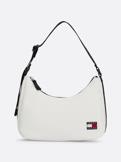 AW0AW16495_YBH_main TOMMY HILFIGER - Borsa Essential con logo ripetuto