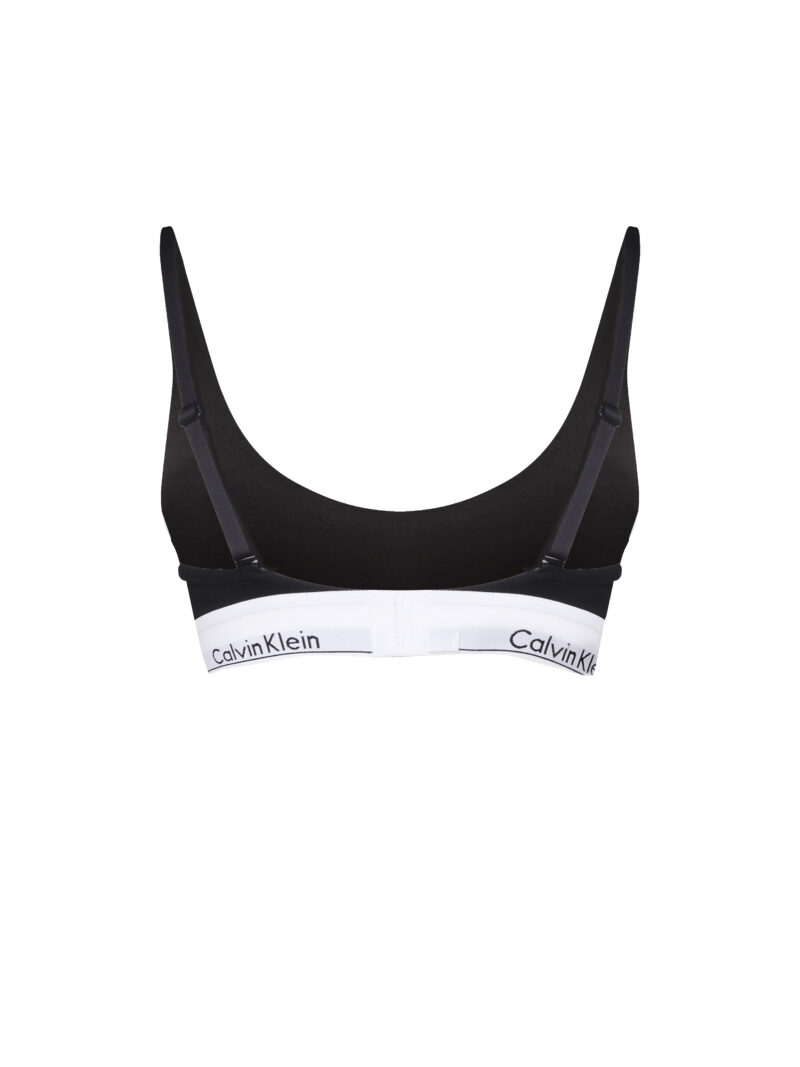 CALVIN KLEIN - BRALETTE CON FASCIA ELASTICA A CONTRASTO