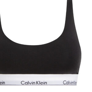 CALVIN KLEIN - BRALETTE CON FASCIA ELASTICA A CONTRASTO