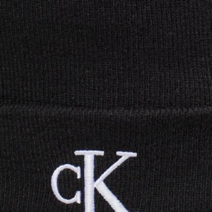 CALVIN KLEIN - Berretto in maglia con Logo ricamato