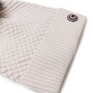 COLMAR ORIGINALS - BEANIE CON POM POM DI PELLICCIA