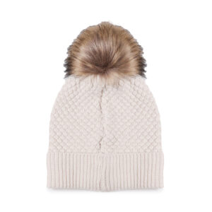 COLMAR ORIGINALS - BEANIE CON POM POM DI PELLICCIA