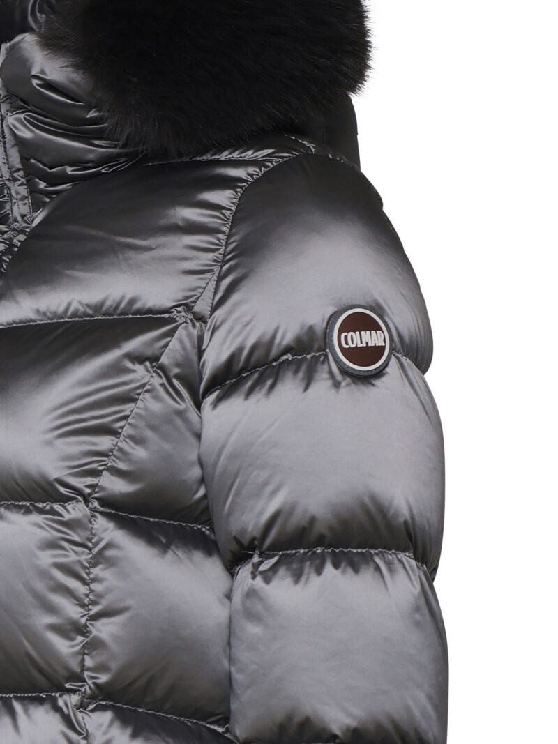 COLMAR ORIGINALS - GIACCA LUNGA IN NYLON CON CAPPUCCIO