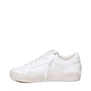 CRIME LONDON - SNEAKERS IN PELLE - BIANCO