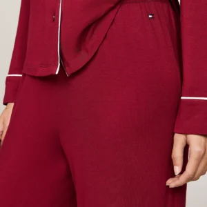 TOMMY HILFIGER - Completo pigiama in microfibra con camicia