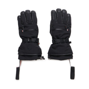 MONCLER - GUANTI IN MISTO PELLE