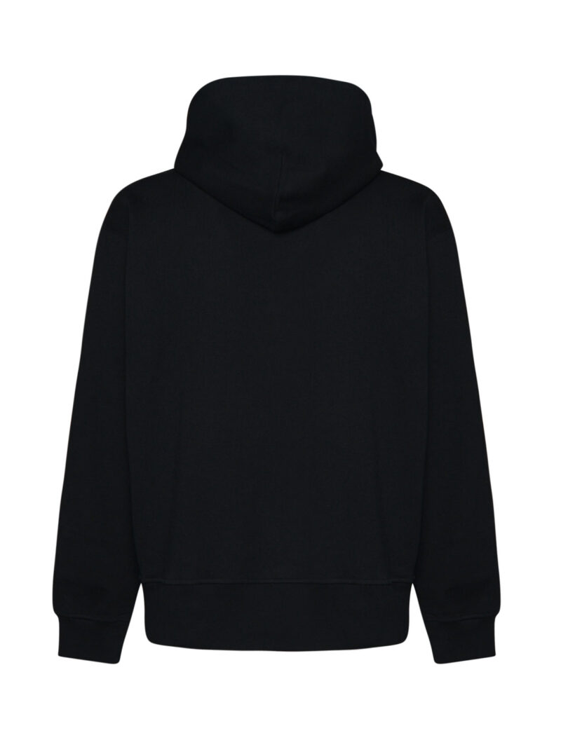 DIESEL - FELPA IN COTONE - NERO