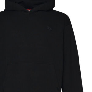 DIESEL - FELPA IN COTONE CON LOGO POSTERIORE