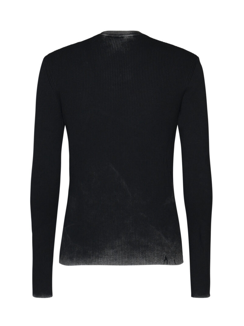 DIESEL - T-SHIRT IN COTONE A MANICHE LUNGHE