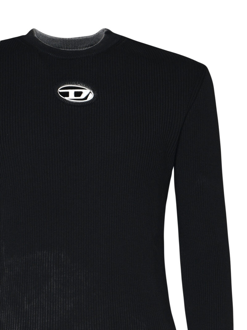 DIESEL - T-SHIRT IN COTONE A MANICHE LUNGHE