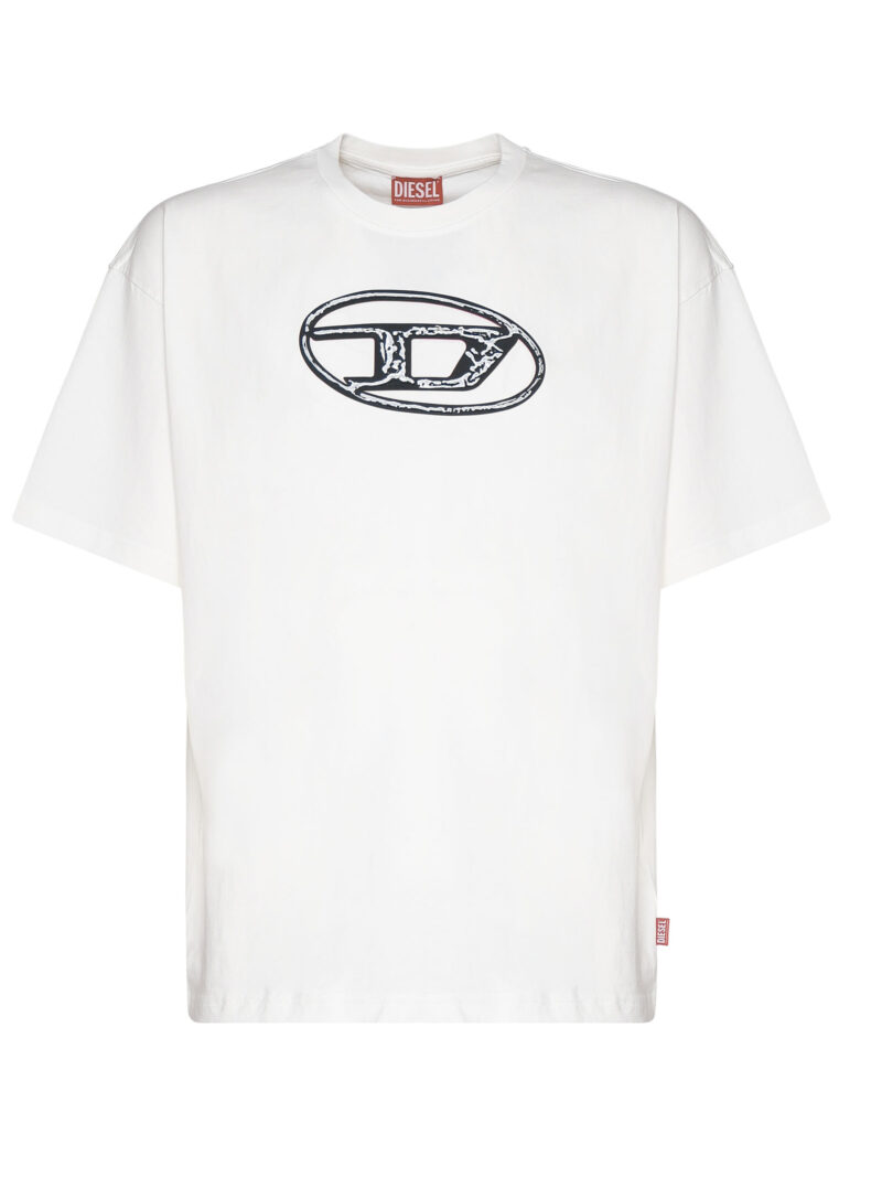 DIESEL - T-SHIRT IN COTONE CON LOGO
