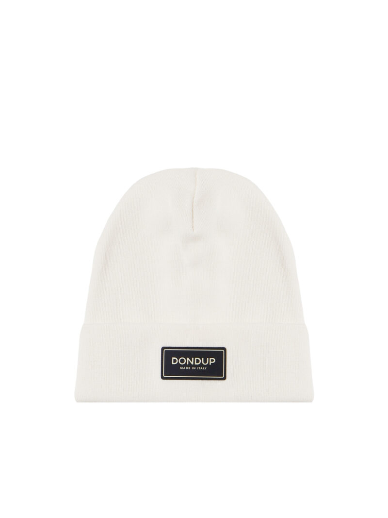 DONDUP - BEANIE LOGO IN MISTO LANA