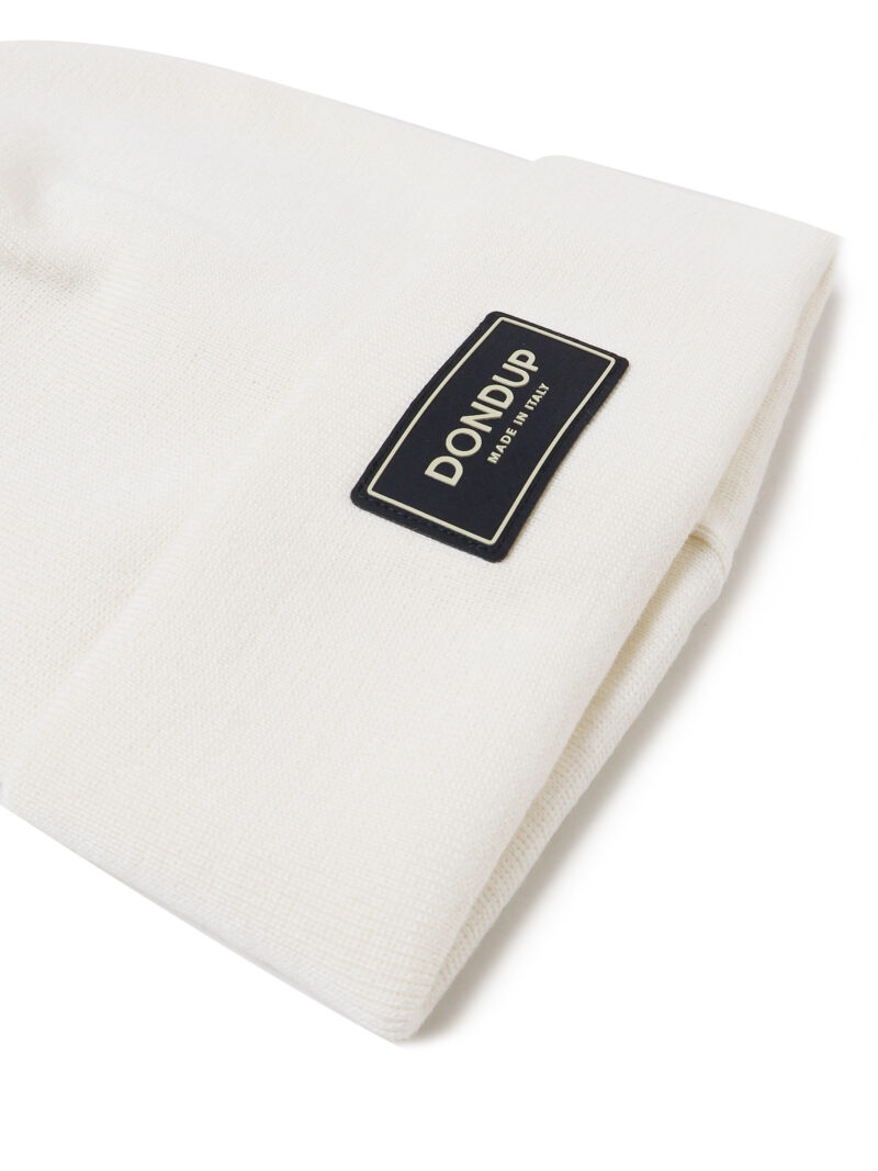 DONDUP - BEANIE LOGO IN MISTO LANA