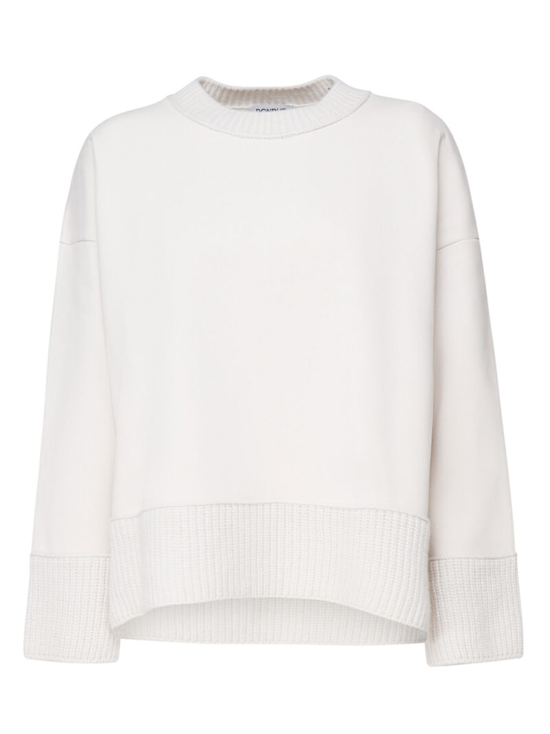 DONDUP - MAGLIONCINO IN MISTO COTONE