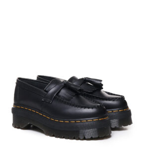 DR. MARTENS - MOCASSINI ADRIAN QUAD PLATFORM IN PELLE CON NAPPE