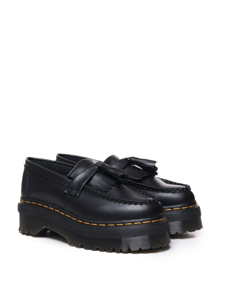 DR. MARTENS - MOCASSINI ADRIAN QUAD PLATFORM IN PELLE CON NAPPE