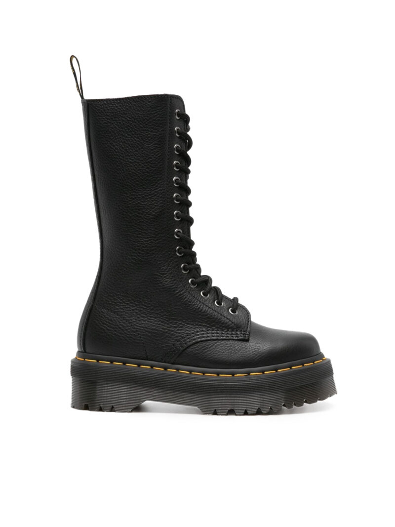 DR. MARTENS - QUAD BLACK PISA BOOTS