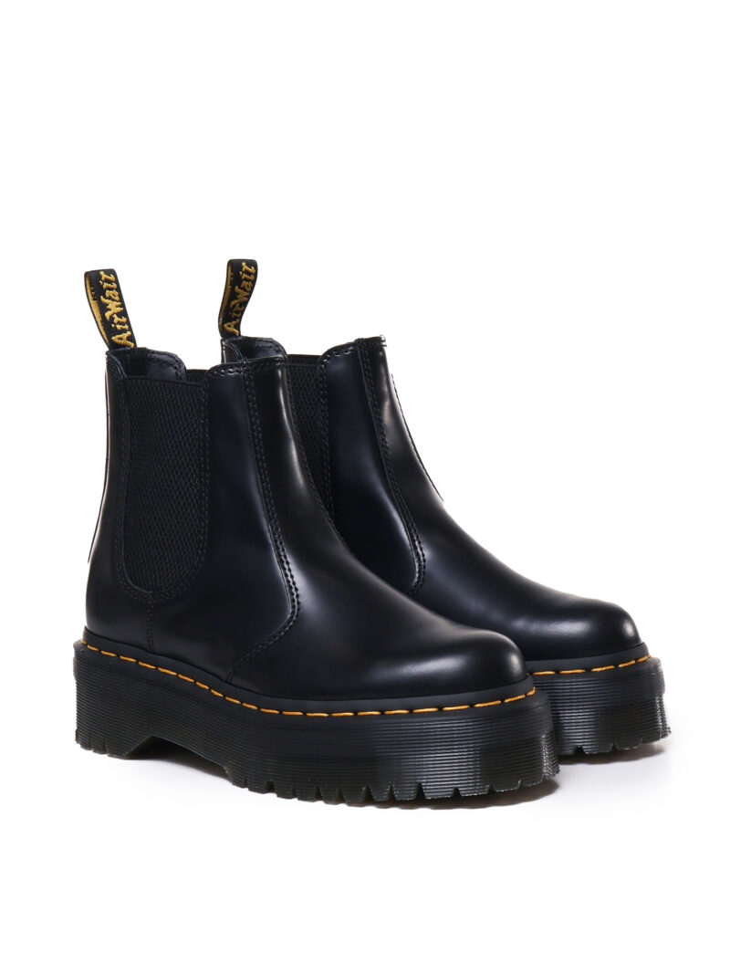 DR. MARTENS - STIVALETTI QUAD BLACK