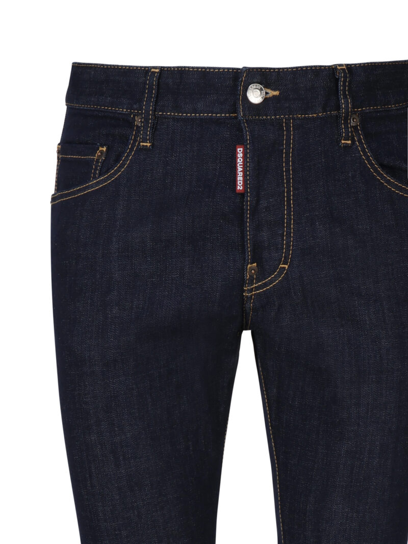 DSQUARED2 - JEANS CINQUE TASCHE IN DENIM DI COTONE
