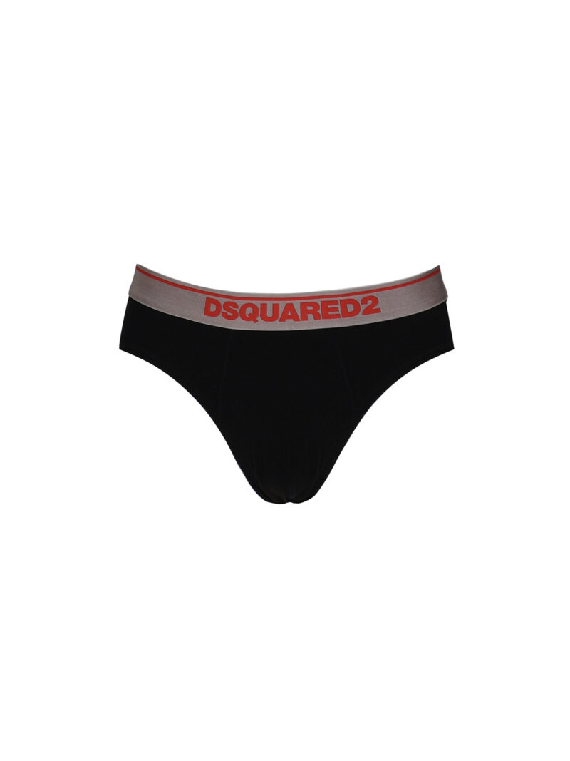 DSQUARED2 - SLIP IN COTONE E NYLON CON FASCIA EALSTICA IN VITA