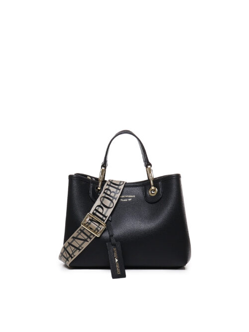 EMPORIO ARMANI BORSA A MANO CON TRACOLLA LOGO 1 EMPORIO ARMANI - BORSA A MANO CON TRACOLLA LOGO