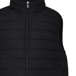 EMPORIO ARMANI- GILET IMBOTTITO A COLLO MEDIO