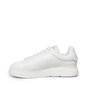 EMPORIO ARMANI - SNEAKERS IN PELLE BOTTALATA