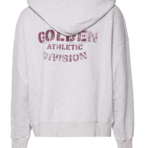 GOLDEN GOOSE FELPA IN COTONE CON CAPPUCCIO 2 GOLDEN GOOSE - FELPA IN COTONE CON CAPPUCCIO