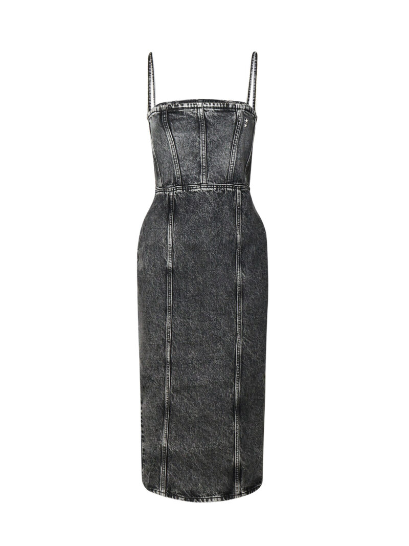 ICON DENIM - LONGUETTE DRESS IN DENIM