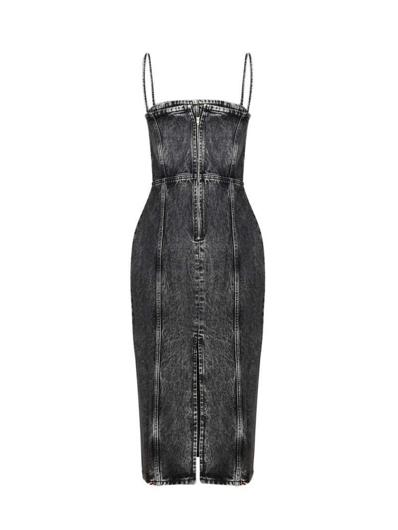 ICON DENIM - LONGUETTE DRESS IN DENIM