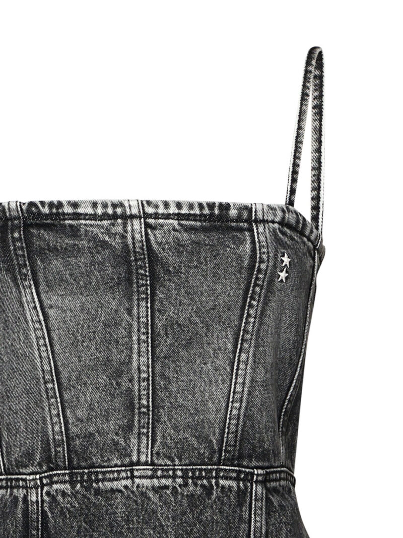 ICON DENIM - LONGUETTE DRESS IN DENIM
