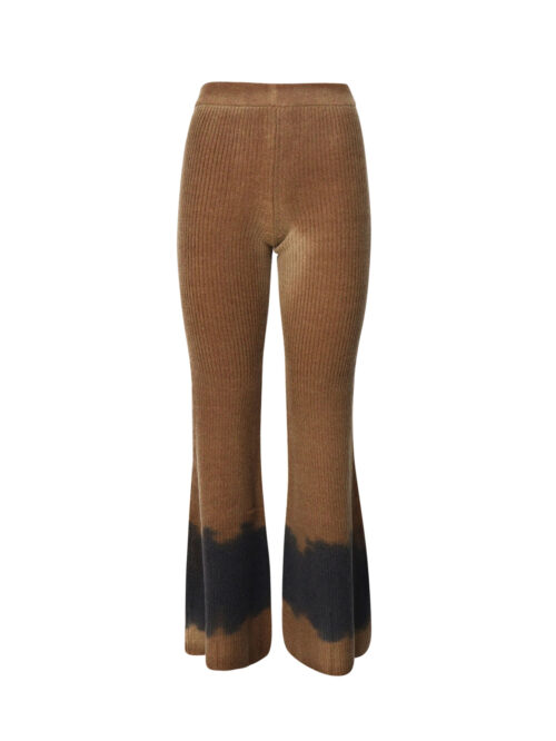 INSPIRED BY AKEP - PANTALONI FLARE IN MAGLIA