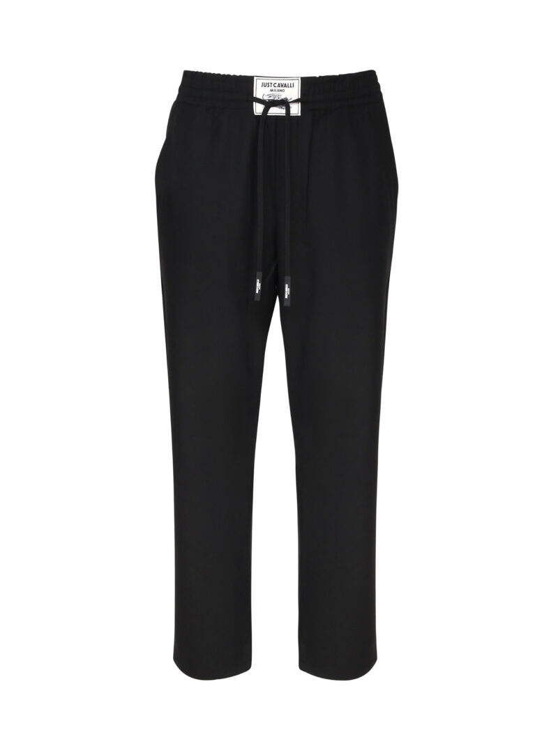 JUST CAVALLI - PANTALONI IN TESSUTO ELASTICO
