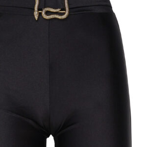 JUST CAVALLI - PANTALONI LEGGINS CON GAMBA A ZAMPA