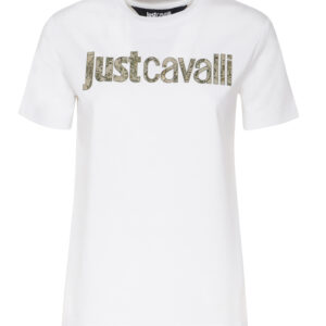 JUST CAVALLI T-SHIRT IN COTONE 1 JUST CAVALLI - T-SHIRT IN COTONE
