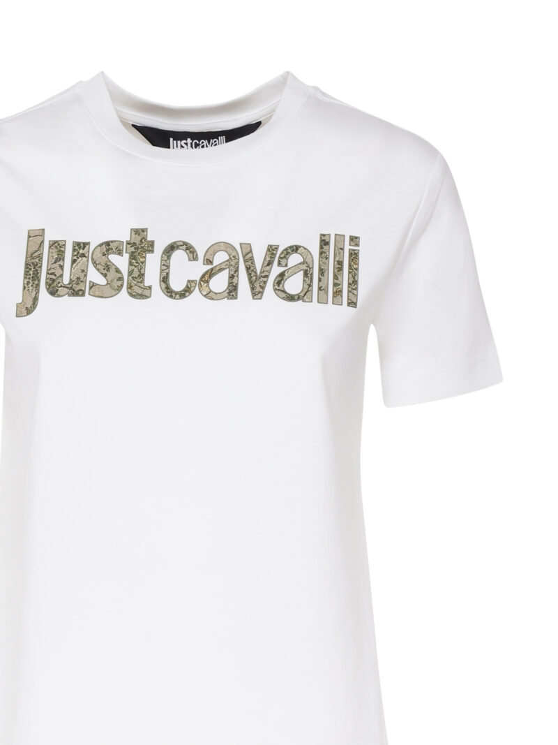JUST CAVALLI T-SHIRT IN COTONE 3 JUST CAVALLI - T-SHIRT IN COTONE