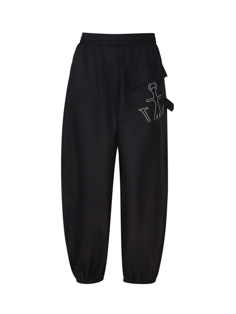JW ANDERSON - JOGGERS CON LOGO ANCORA JWA RICAMATO